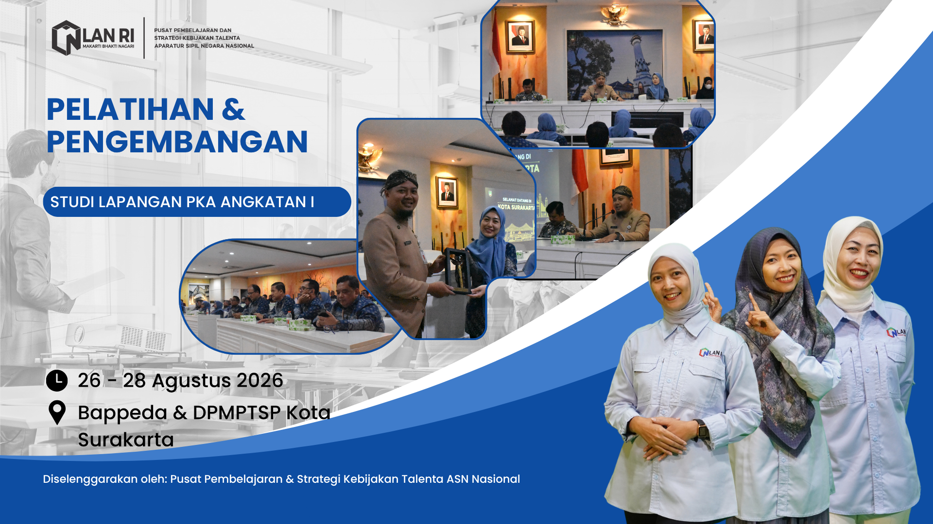Studi Lapangan Peserta PKA Angkatan I, Ke Pemerintahan Kota Surakarta, 26 - 28 Agustus 2026