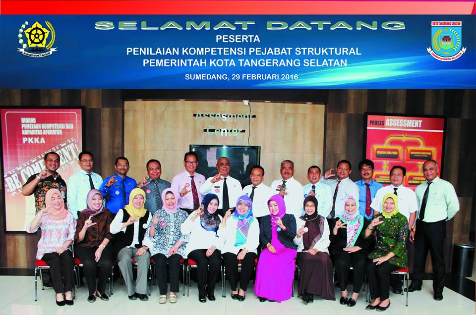 Penilaian Kompetensi Pejabat Struktural dilingkungan Pemerintah Kota Tangerang Selatan