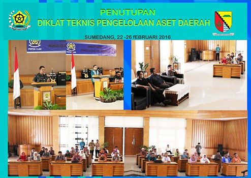 Penutupan Diklat Teknis Pengelolaan Aset Daerah