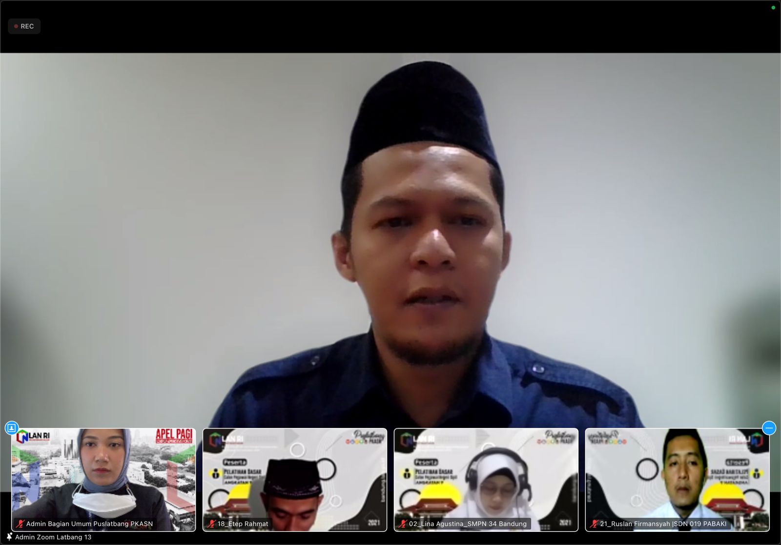 Pembukaan Latsar CPNS Golongan III Angkatan IX Tahun 2021