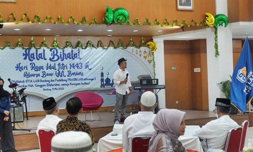 Halal Bil Halal STIA LAN Bandung bersama Puslatbang PKASN LAN