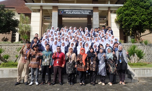 Kunjungan Outing Class SMKS Binong Permai Kabupaten Tanggerang, Selasa 7 Februari 2023