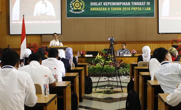 Pembukaan Diklatpim Tk. IV Angkatan II