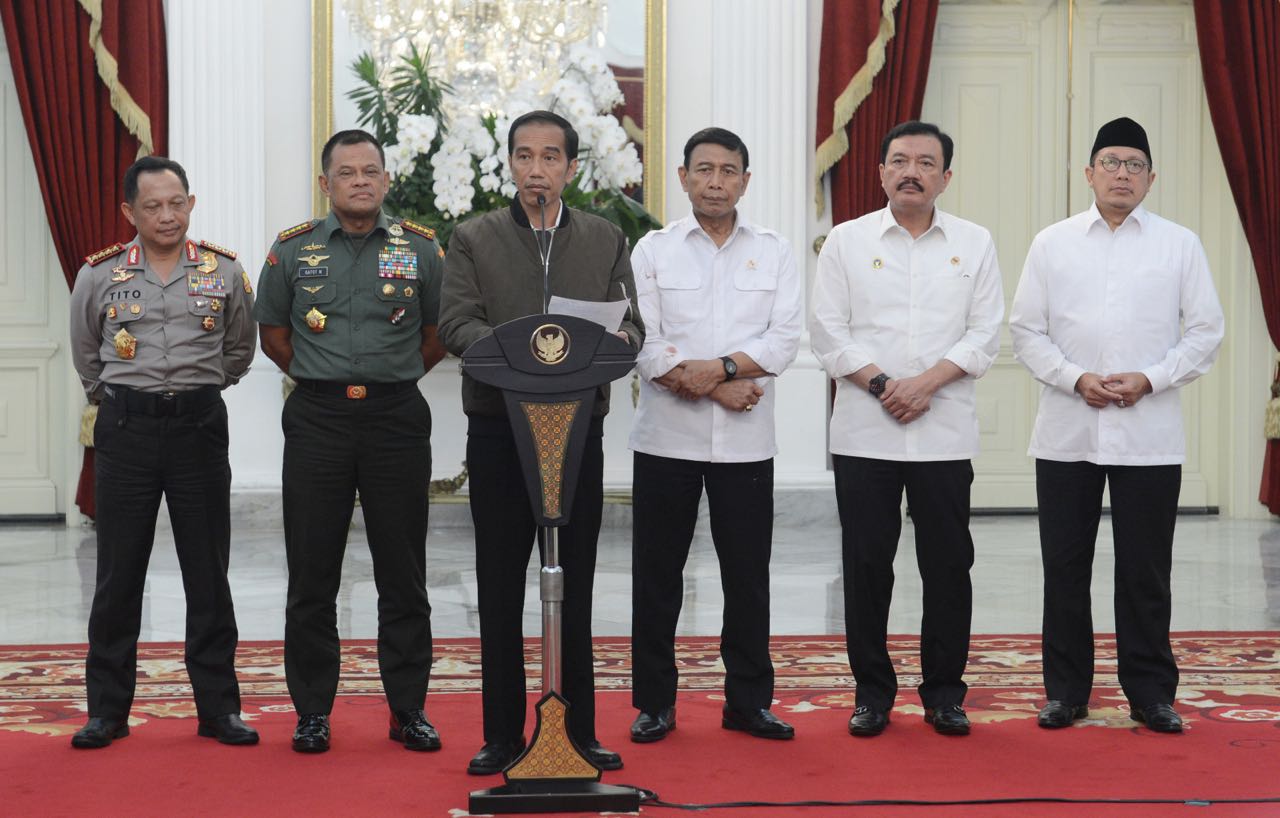 Dugaan Penistaan Agama, Presiden Jokowi: Proses Hukum akan Berlangsung Tegas, Cepat, dan Transparan