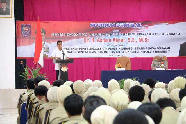 Lulusan Sekolah Kedinasan harus Jadi Motor Perubahan