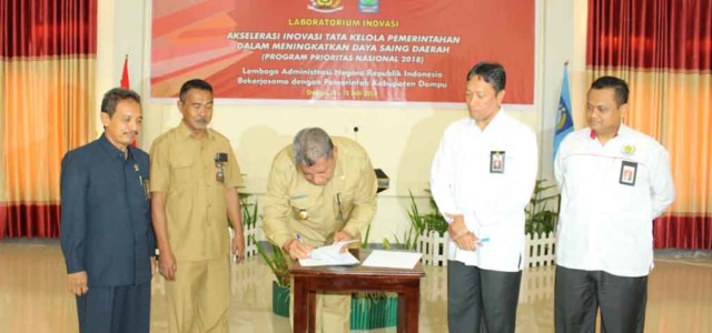 Dompu Jadi Laboratorium Inovasi LAN