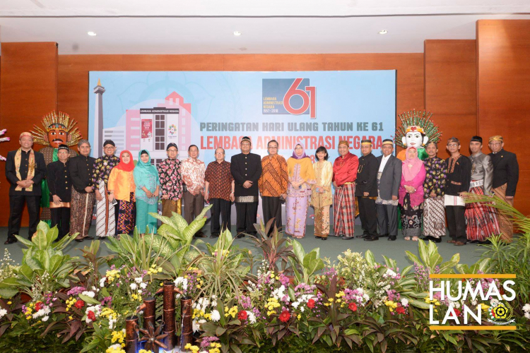 61 Tahun LAN : Terus Berkarya Untuk Menyiapkan Generasi ASN Yang Profesional, Berintegritas Dan Melayani