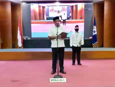 Pelantikan Pejabat Struktural di Lingkungan LAN RI