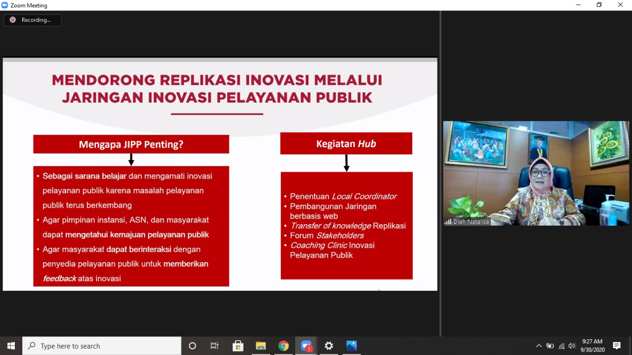 Sebarluaskan Inovasi Pelayanan Publik dengan Replikasi