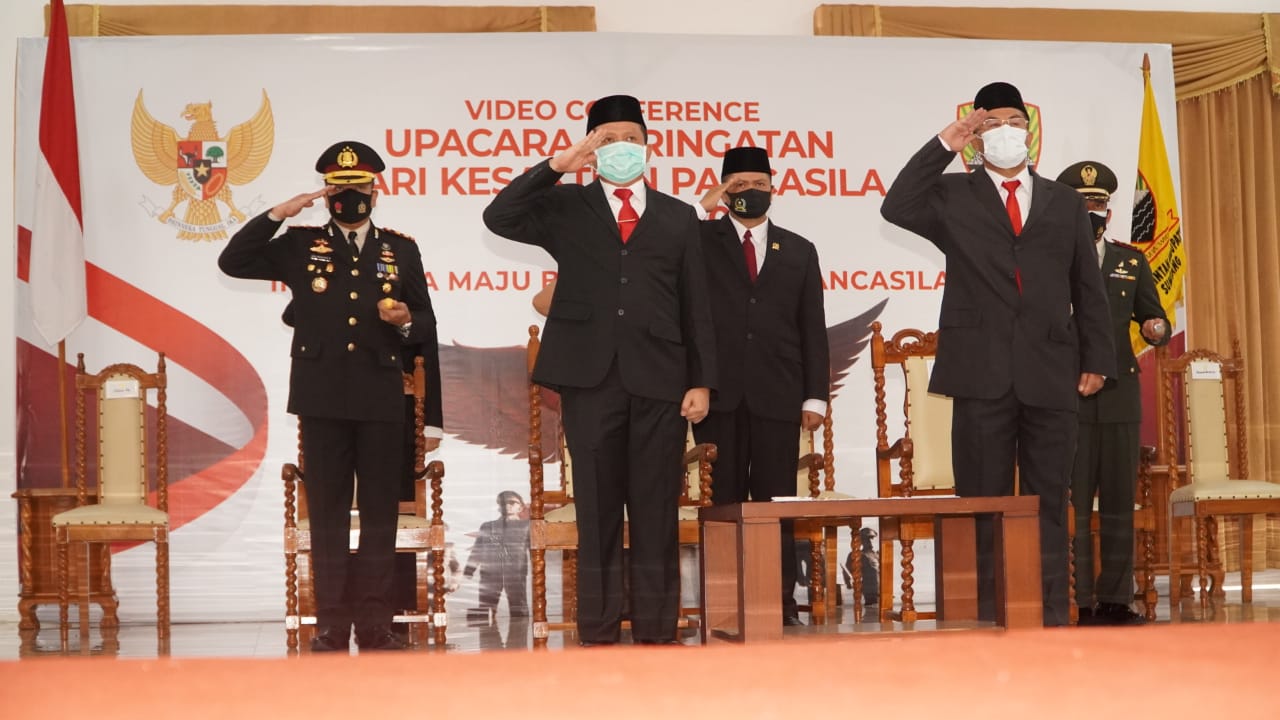 Upacara Hari Kesaktian Pancasila Digelar Virtual