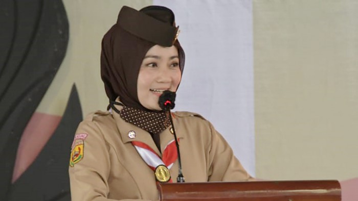 Atalia, Perempuan Pertama Ketua Kwarda Jabar