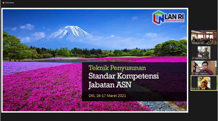 Puslatbang PKASN Kembali Dampingi Kabupaten OKI Menyusun Standar Kompetensi Jabatan (SKJ)