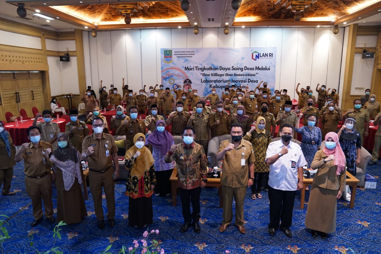 Gandeng Kabupaten Bekasi, Puslatbang PKASN kembali berkolaborasi melaksanakan kegiatan Advokasi Laboratorium Inovasi