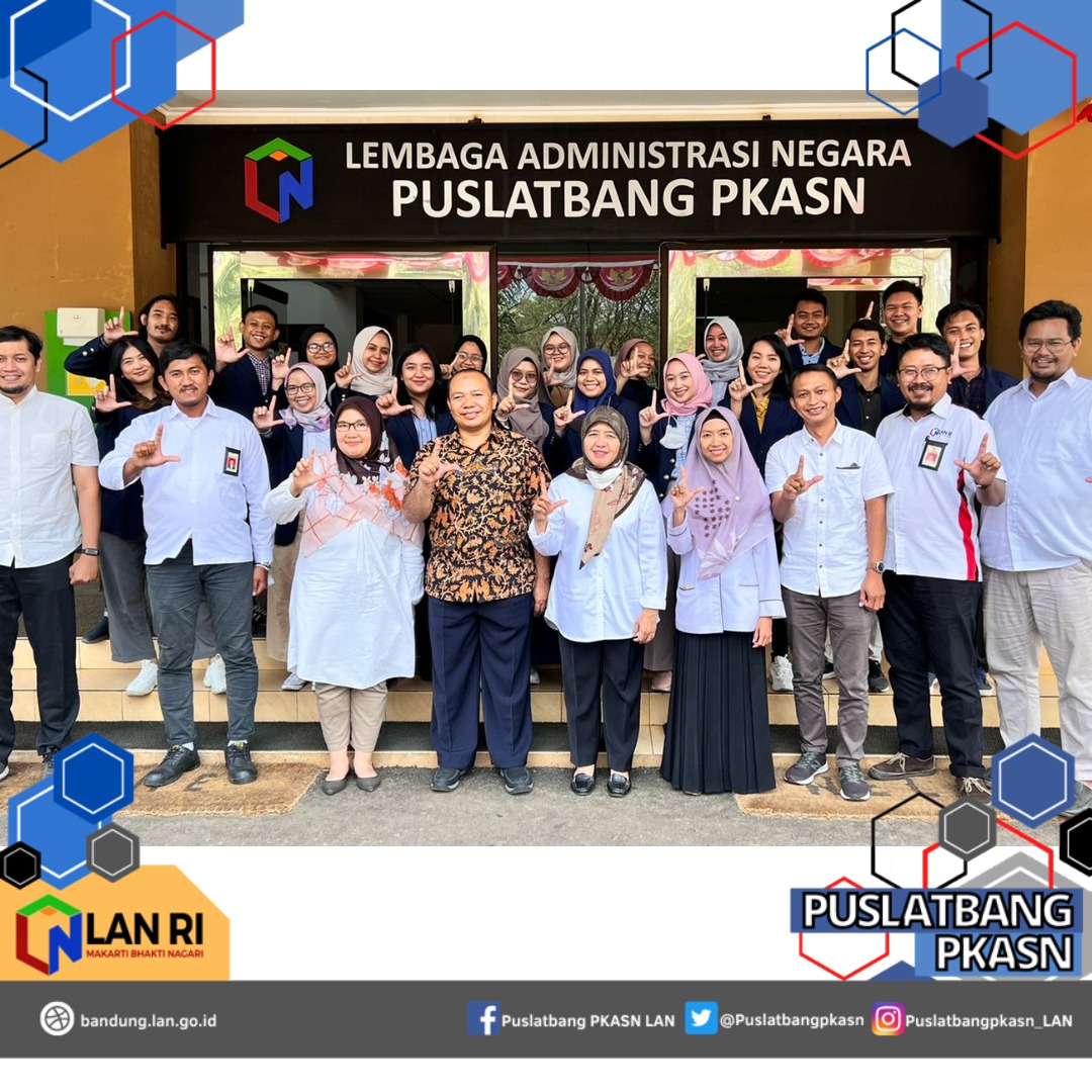 Puslatbang PKASN disambangi oleh rombongan mahasiswa FISIP Universitas Padjadjaran yang bermaksud untuk melaksanakan Program Magang
