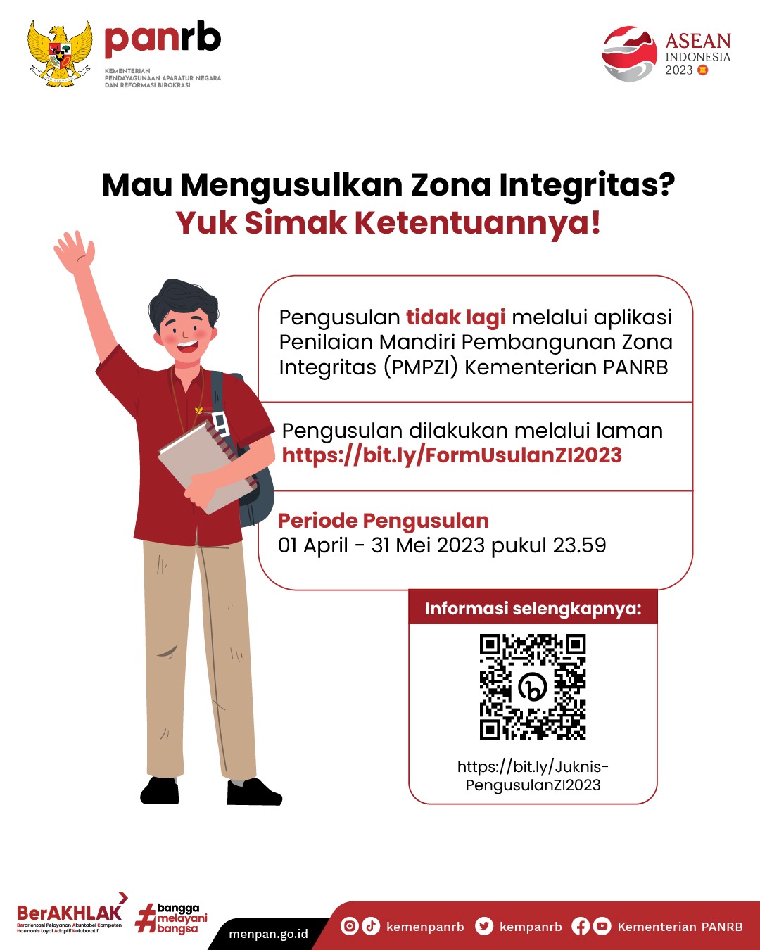 Ayo Bersiap! Pengusulan Zona Integritas 2023 Dimulai 1 April