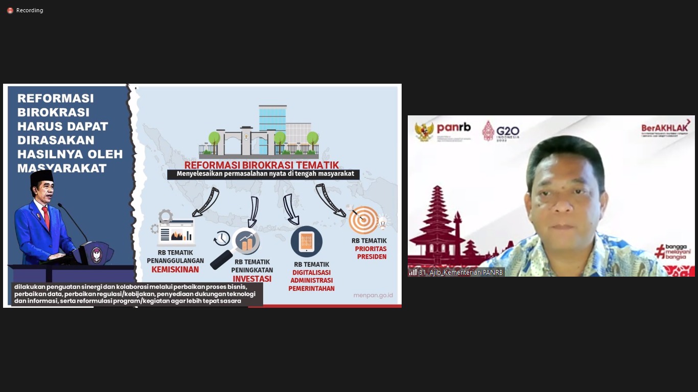 Percepat Implementasi RB Tematik Melalui Replikasi Inovasi Pelayanan Publik