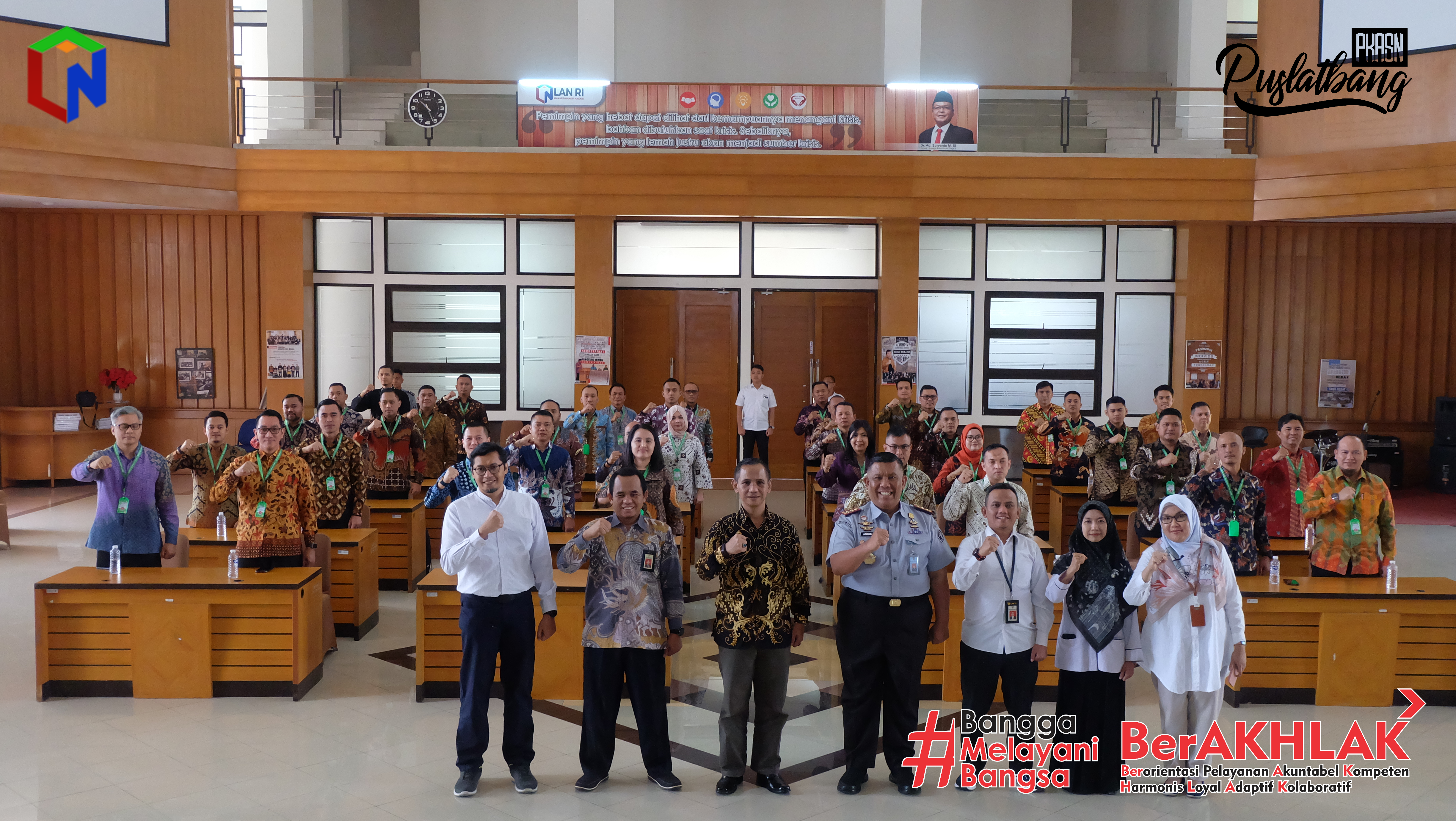 Pembukaan Pelatihan Kepemimpinan Pengawas Angkatan IV Tahun 2023