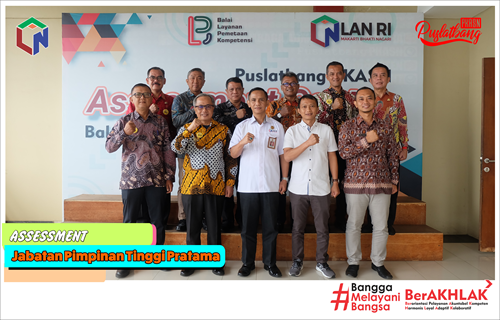  ASSESSMENT. Pembukaan Penilaian Kompetensi Jabatana Pimpinan Tinggi Pratama