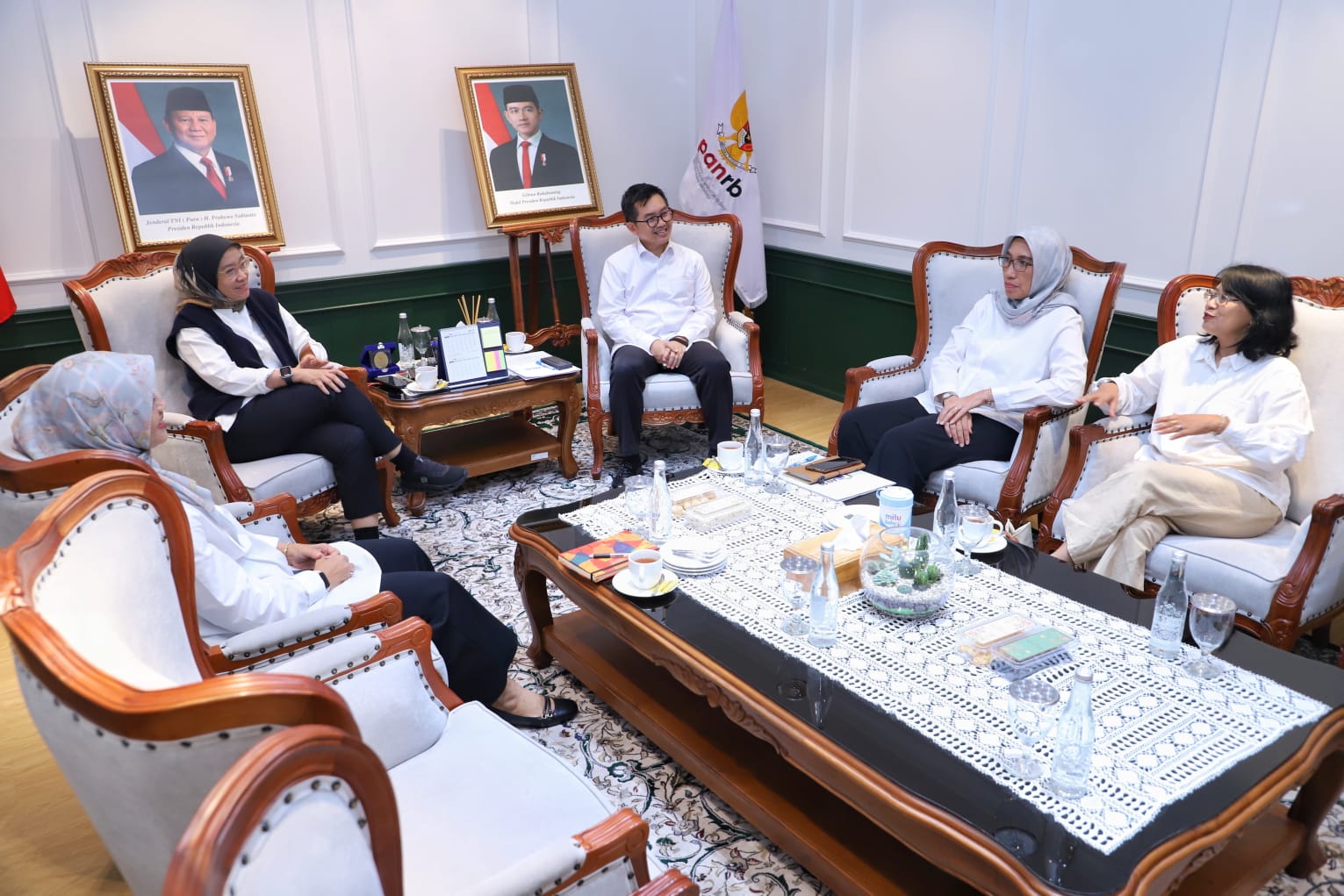 Pertemuan dengan Kepala LAN