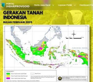 Data Terbaru PVMBG : Waspadai Pergerakan Tanah di 19 Daerah