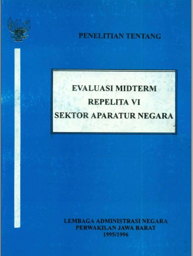 Evaluasi Midterm Repelita VI Sektor Aparatur Negara