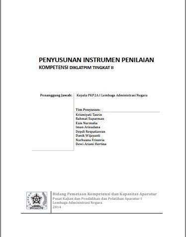 Penyusunan Instrumen Penilaian Kompetensi Diklatpim Tingkat II
