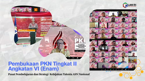 Pusjar SK Tasnas Gelar PKN II Angkatan VI 2025: Mendorong Kepemimpinan Adaptif Sebagai Kunci Transformasi Birokrasi