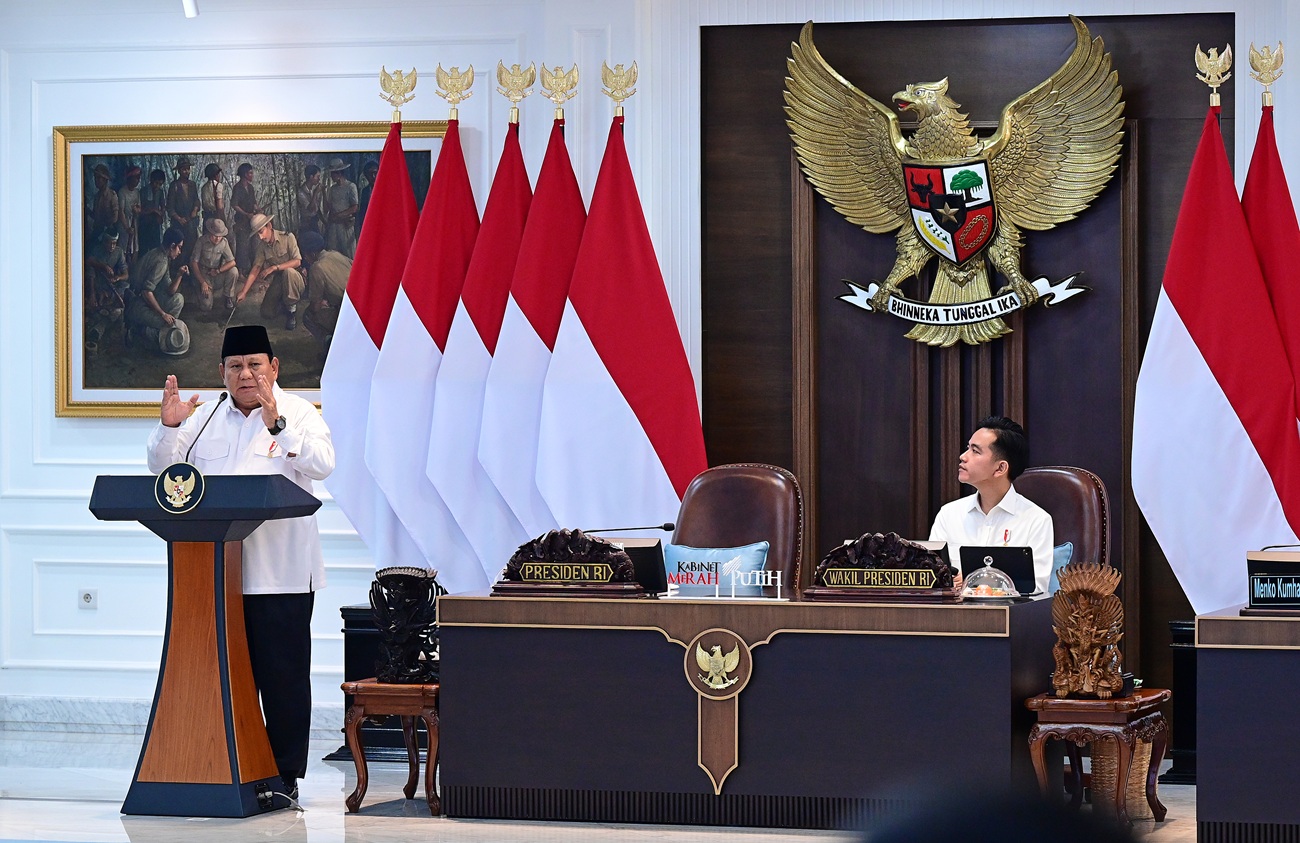 Evaluasi Program Kerja, Presiden Prabowo Apresiasi Kebijakan Penyesuaian Pelaksanaan Tugas Kedinasan bagi ASN Selama Libur Lebaran
