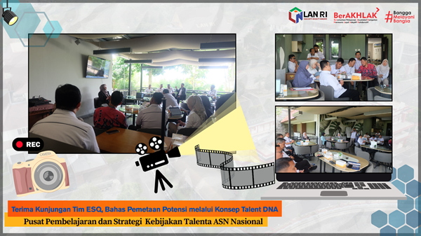 Pusjar SK Tasnas LAN Terima Kunjungan Tim ESQ, Bahas Pemetaan Potensi melalui Konsep Talent DNA