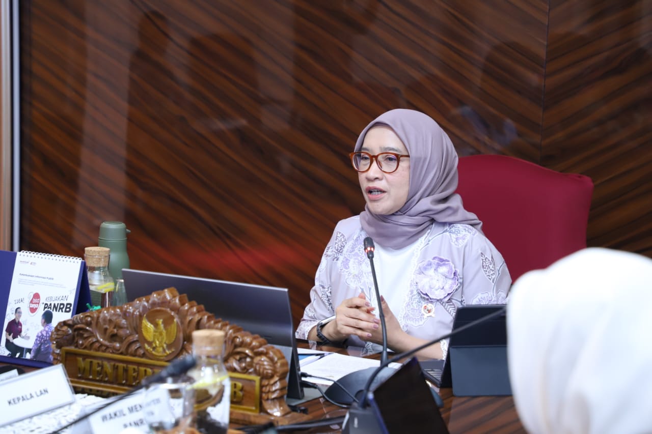 Bersama BKN dan LAN, Menteri PANRB Bahas Akselerasi Keterpaduan Digitalisasi Manajemen ASN