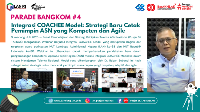 Webinar Parade Bangkom: Kepemimpinan Profetik, Jawaban atas Tantangan Birokrasi Modern