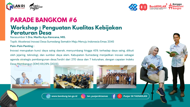 Penguatan Kapasitas Kualitas Kebijakan Peraturan Desa