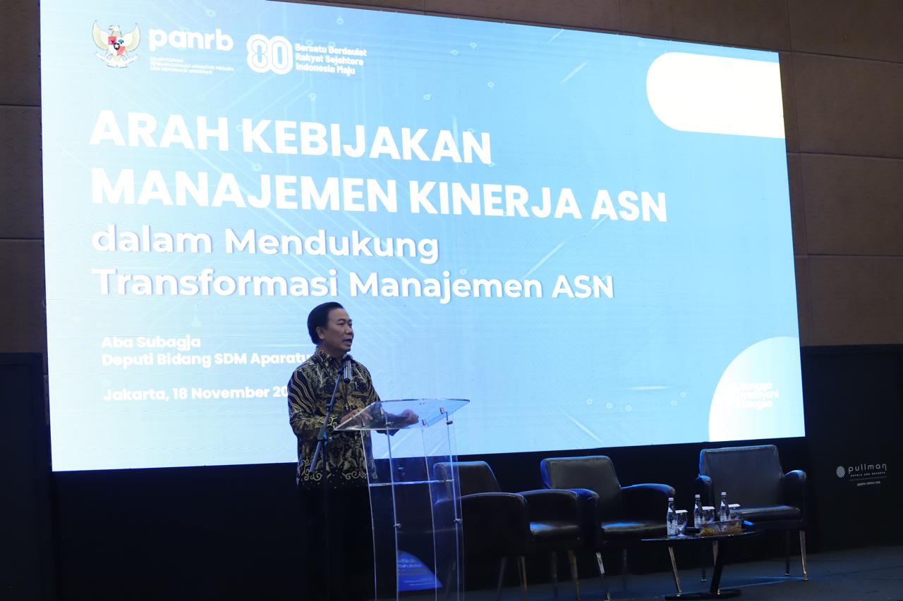 Dukung Asta Cita, Kementerian PANRB Jaring Masukan dan Saran untuk Reformulasi Kebijakan Pengelolaan Kinerja ASN