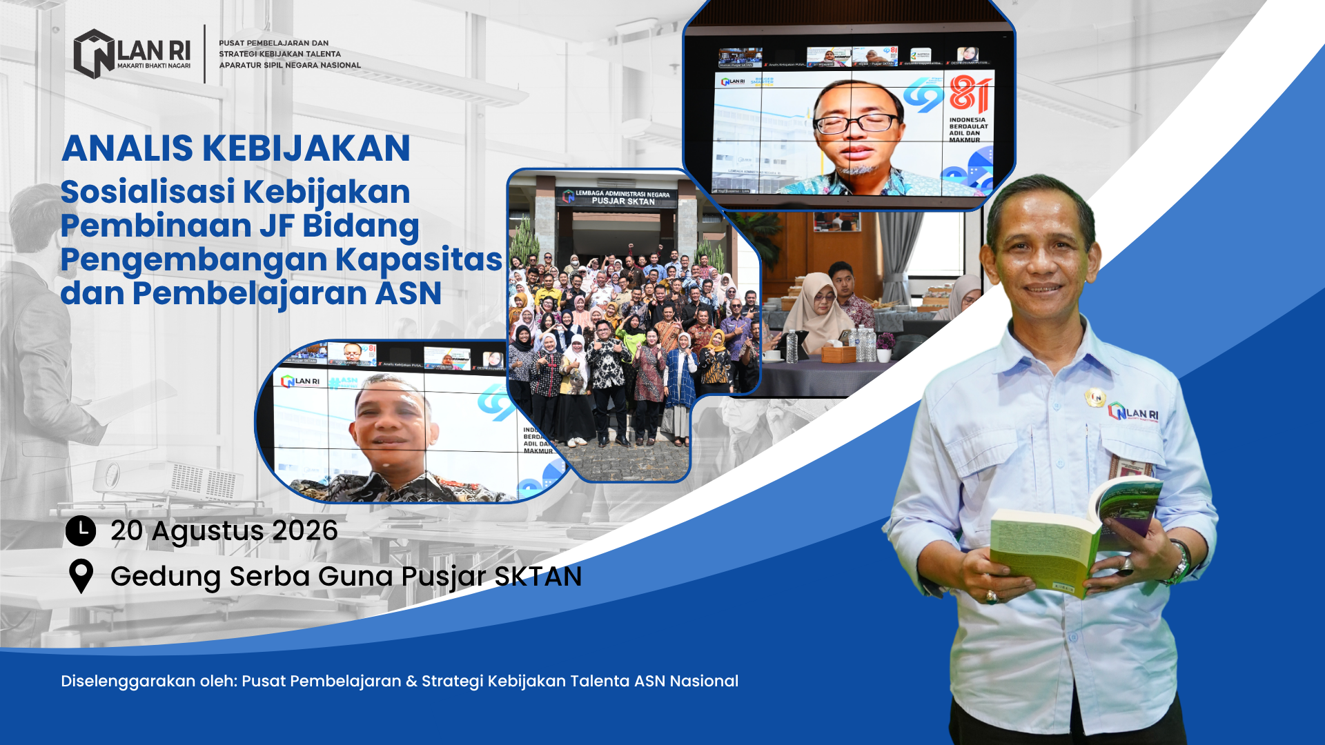 LAN Perkuat Kualitas Analis Kebijakan melalui Uji Publik Pedoman Akreditasi