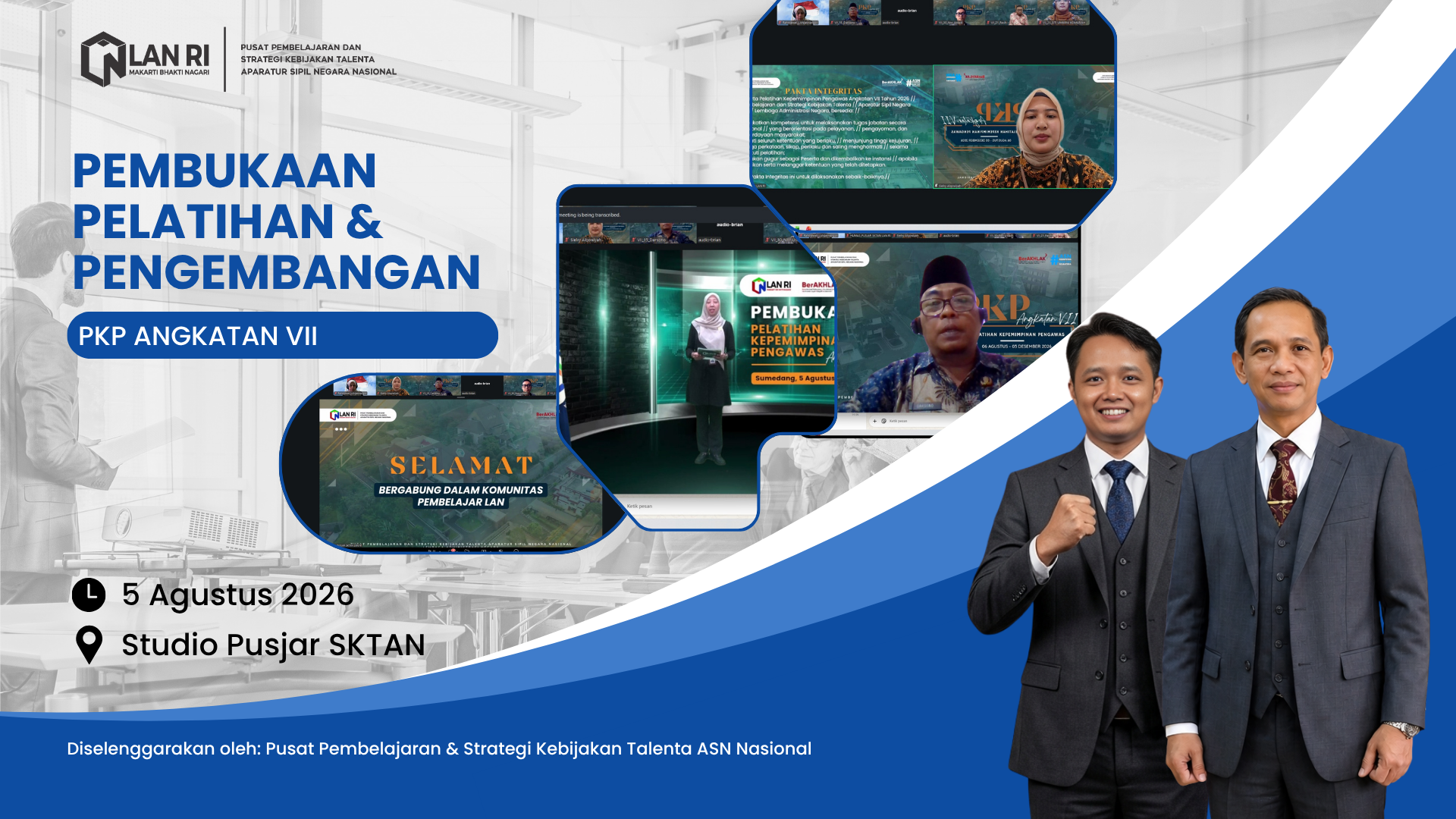 Pembukaan PKP VII, Rabu, 5 Agustus 2026.